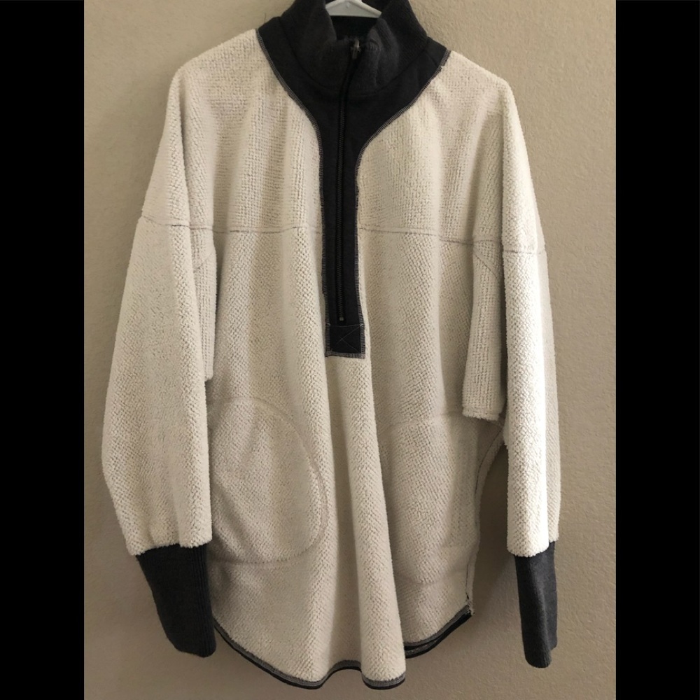 Free people reversible half zip